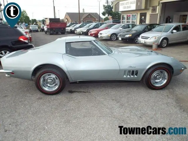 1969 silver coupe t tops!