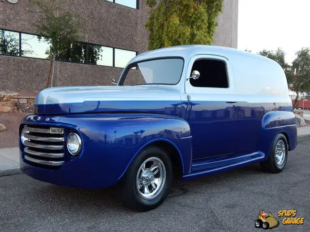 1950 ford f-1 panel delivery 350 4bbl v8 auto kool old school style custom