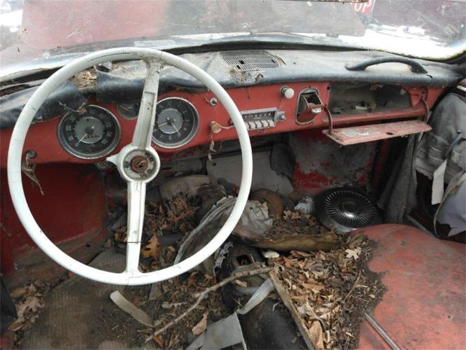 1961 volkswagen karmann ghia in parkers prairie, minnesota