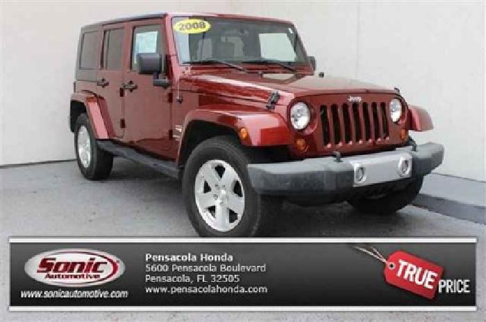 2008 jeep wrangler unlimited sahara in pensacola, fl