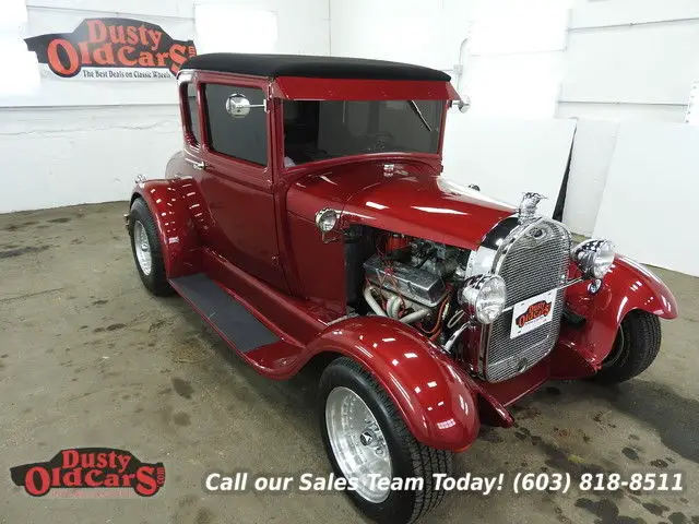 1929 red runs drives body inter vgood 350v8 3spd auto!