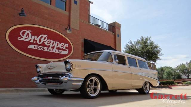 1957 chevy bel air station wagon custom street rod lt1 video