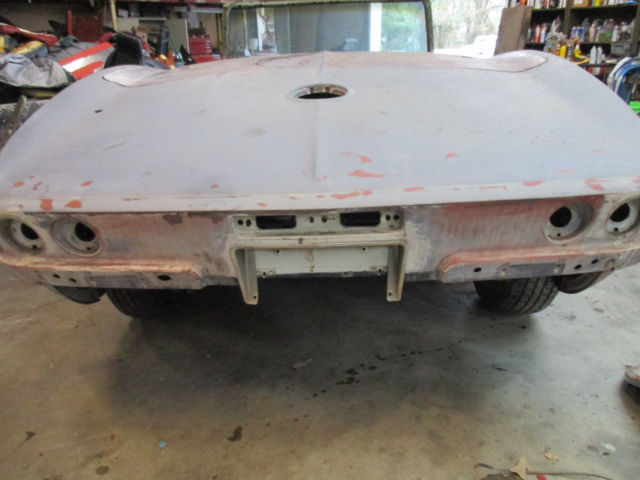 1967 corvette convertible project! factory white/white sting ray resto mod