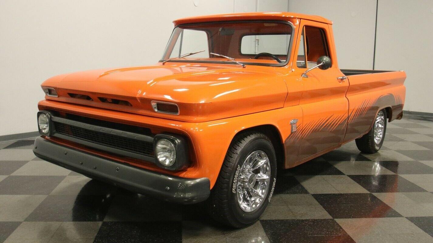 1964 chevrolet classic vintage chrome chevy c20 pickup 350 v8 auto