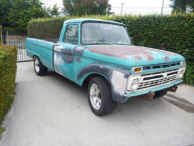1966 ford f250 - 6 w/4 on the floor in big bear lake, ca