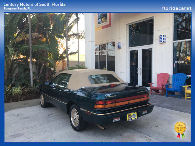 1994 chrysler lebaron gtc lx convertible front wheel drive