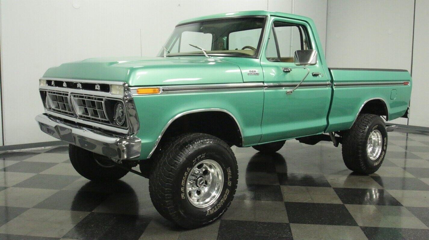 1977 ford f150 custom 4x4 fomoco pickup custom 4x4 351 v8 auto trans