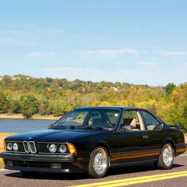 1989 bmw 635 csi badging 68,897 actual miles coilover suspension fast
