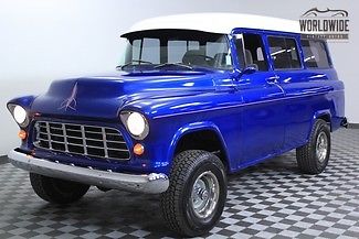1955 chevrolet suburban napco tribute. ps. pb. custom hot rod!