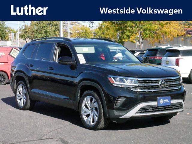 2021 volkswagen atlas 3.6l se w/technology