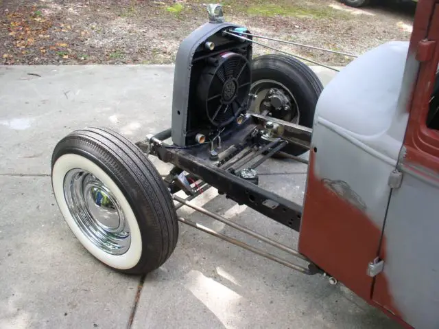 1930 chopped and channeled sedan rolling chassis