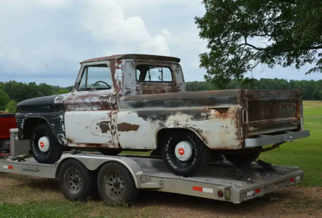 1965 chevrolet c10 swb fleetside pickup truck project
