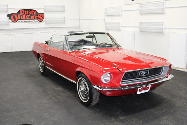 1968 red runs drives body int good 200i6 3 spd manual!