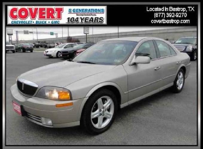 2001 lincoln ls 4dr sdn v8 in bastrop, tx