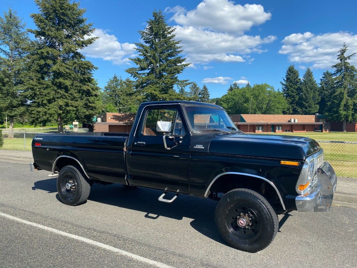 1979 ford f-350 custom highboy 4x4 rust free, clean, worldwide no reserve!