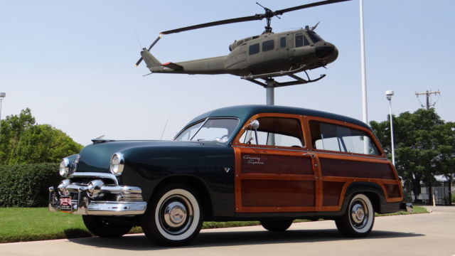 1951 ford country squire base wagon 4-door 3.9l