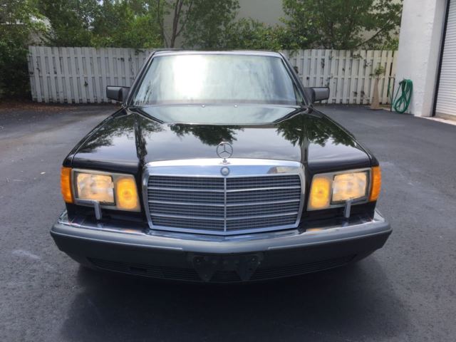 mercedes 350sdl w126 turbodiesel one owner low miles garage kept free shipping