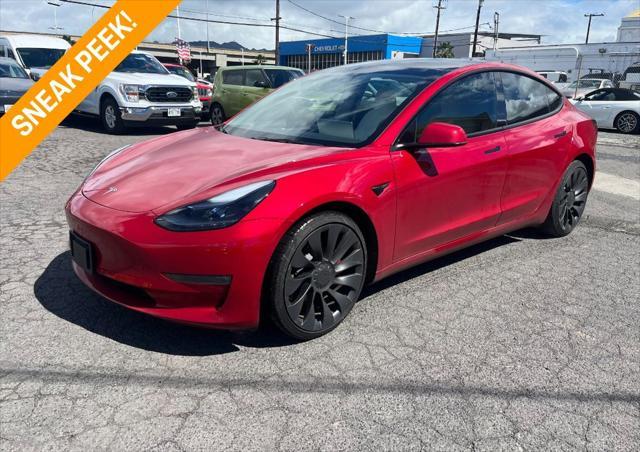 2023 tesla model 3 performance