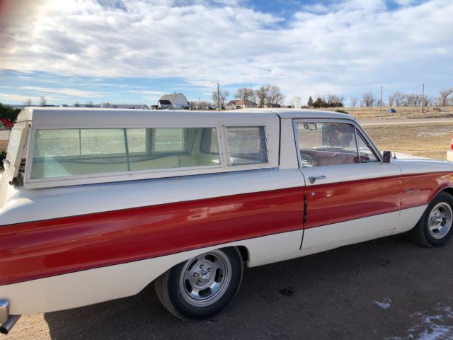 rare 1963 ford ranchero 66 b model with the original 260 v8 and t10 4-speed