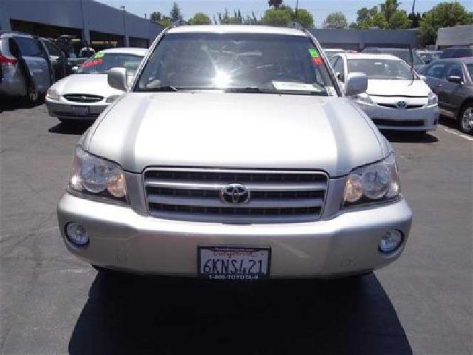 2003 toyota highlander limited in sunnyvale, ca