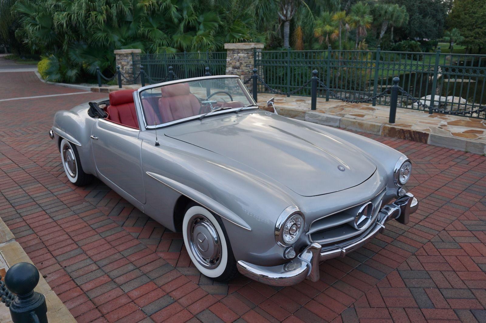 1958 mercedes-benz sl-class convertible hard top