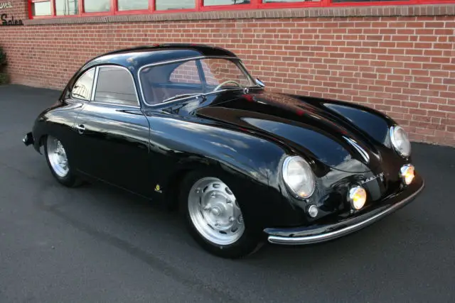 1953 porsche 356 bent window pre a reutter coupe. previous rally car