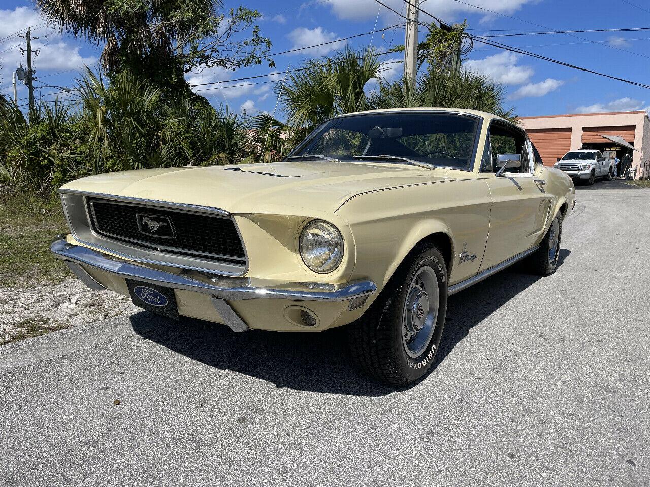 1968 ford mustang fastback classic 289cu 4.7l v8