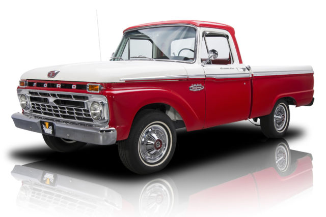 frame off restored f100 pickup 352 v8 3 speed manual ps power disc brakes