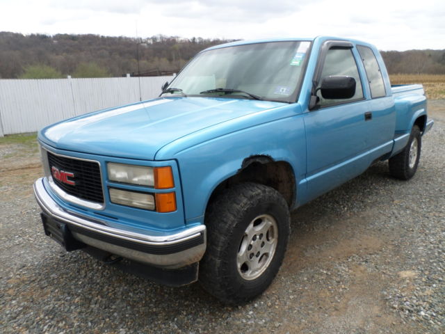 no reserve 1994 gmc sierra 4x4 runs strong tow package