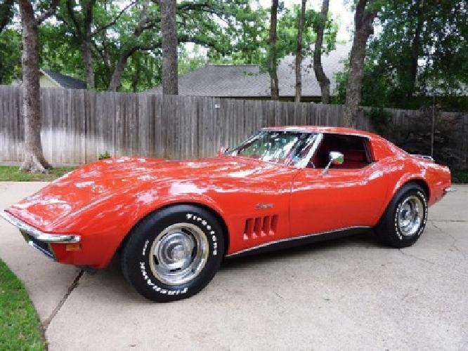 obo 1969 corvette stingray in duncanville, tx