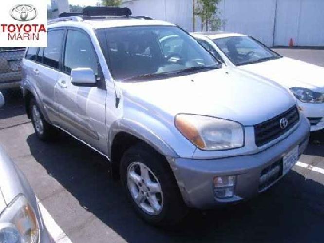 2001 toyota rav4 l pkg in san rafael, ca