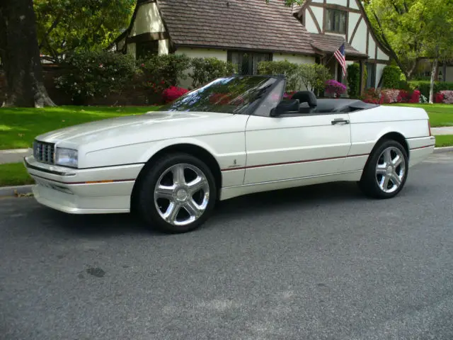 gorgeous california rust free cadillac allante 49,800 original miles must see