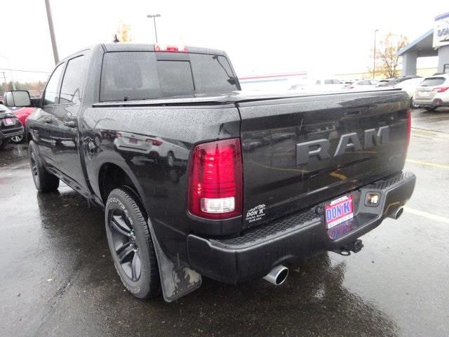 2018 ram ram pickup 1500 sport 4x4 sport 4dr crew cab 5.5 ft. sb pickup for sale in whitefish, montana