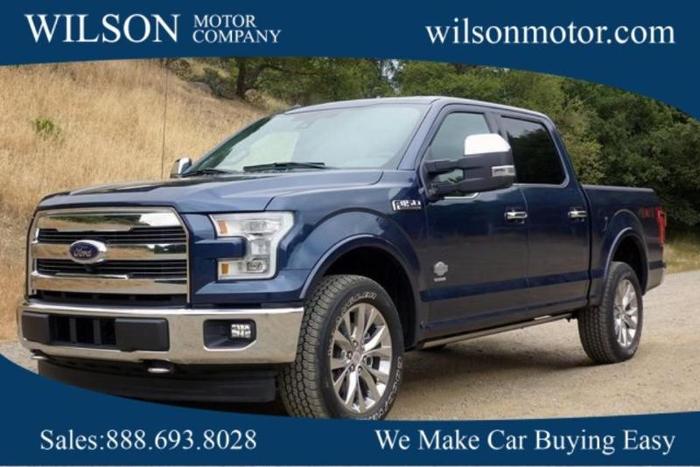 2017 ford f-150 lariat 4x4 lariat 4dr supercrew 5.5 ft. sb for sale in logan, utah