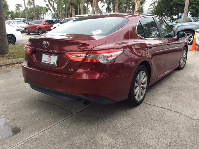 2018 toyota camry le