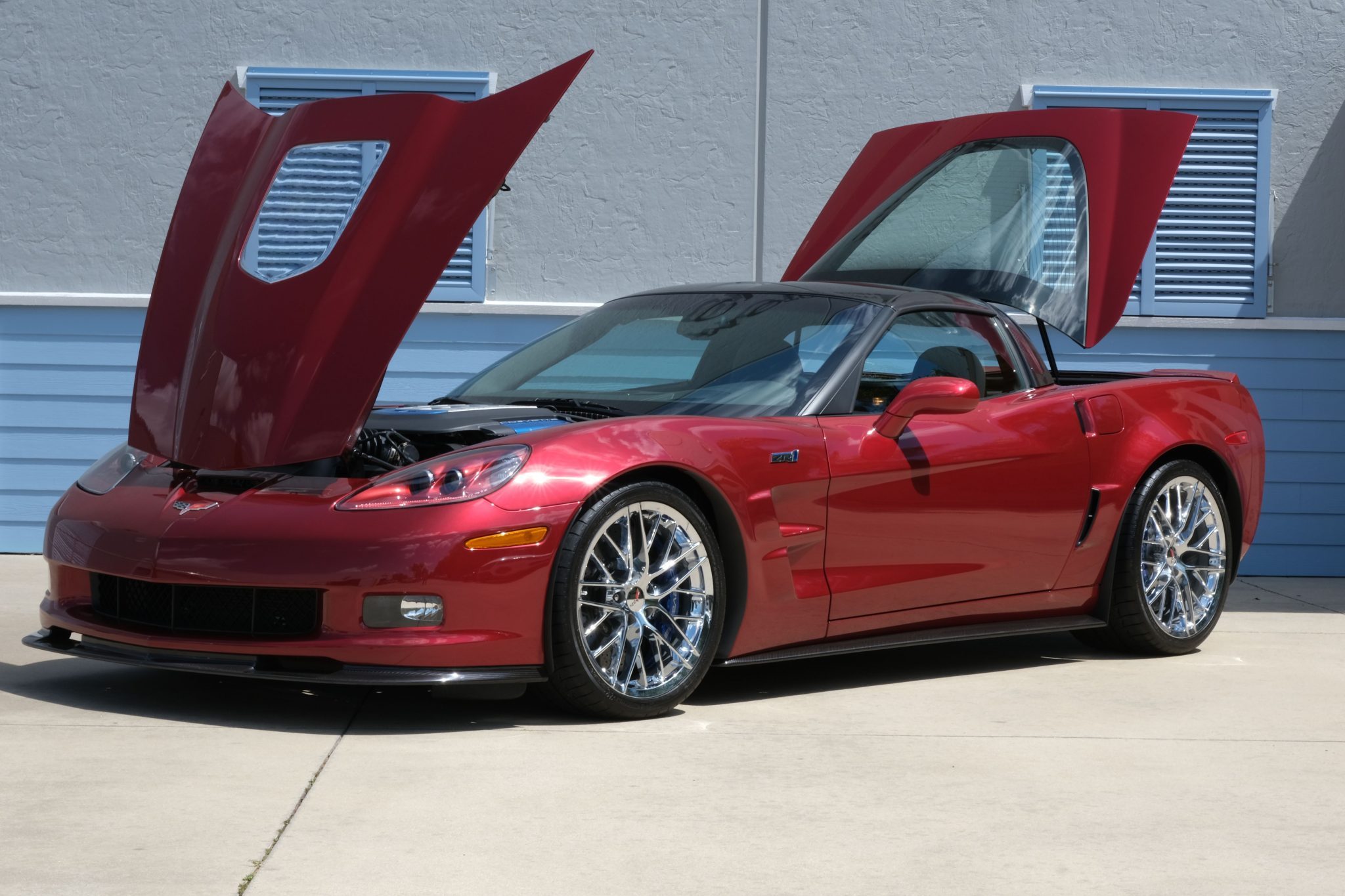 2010 chevrolet corvette zr1 3zr – 752 miles!