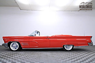 1960 lincoln continental mark iv convertible. stunning restoration. v8! rare!!
