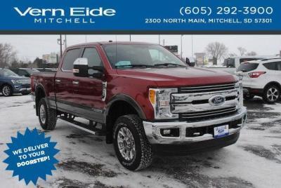 2017 ford f-350 super duty lariat 4x4 lariat 4dr crew cab 8 ft. lb srw pickup for sale in betts, south dakota