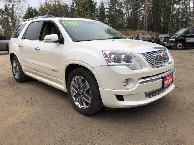 2011 gmc acadia denali awd denali 4dr suv for sale in epsom, new hampshire