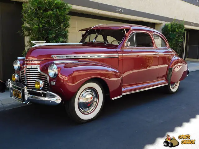 1941 chevrolet special deluxe coupe 2dr 216 1bbl 6 cylinder 3-speed trans