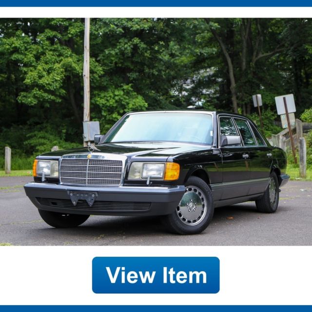 1989 mercedes 560 sel w126 99k mi california car carfax collectible rare