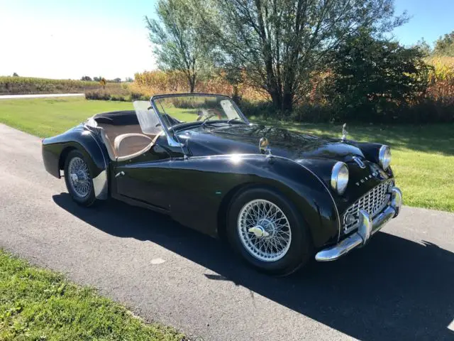 1960 triumph tr3a tr3 best offer convertible restored 1957 1958 1959 w/ video