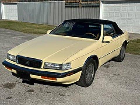 1989 chrysler tc by maserati in staunton, illinois