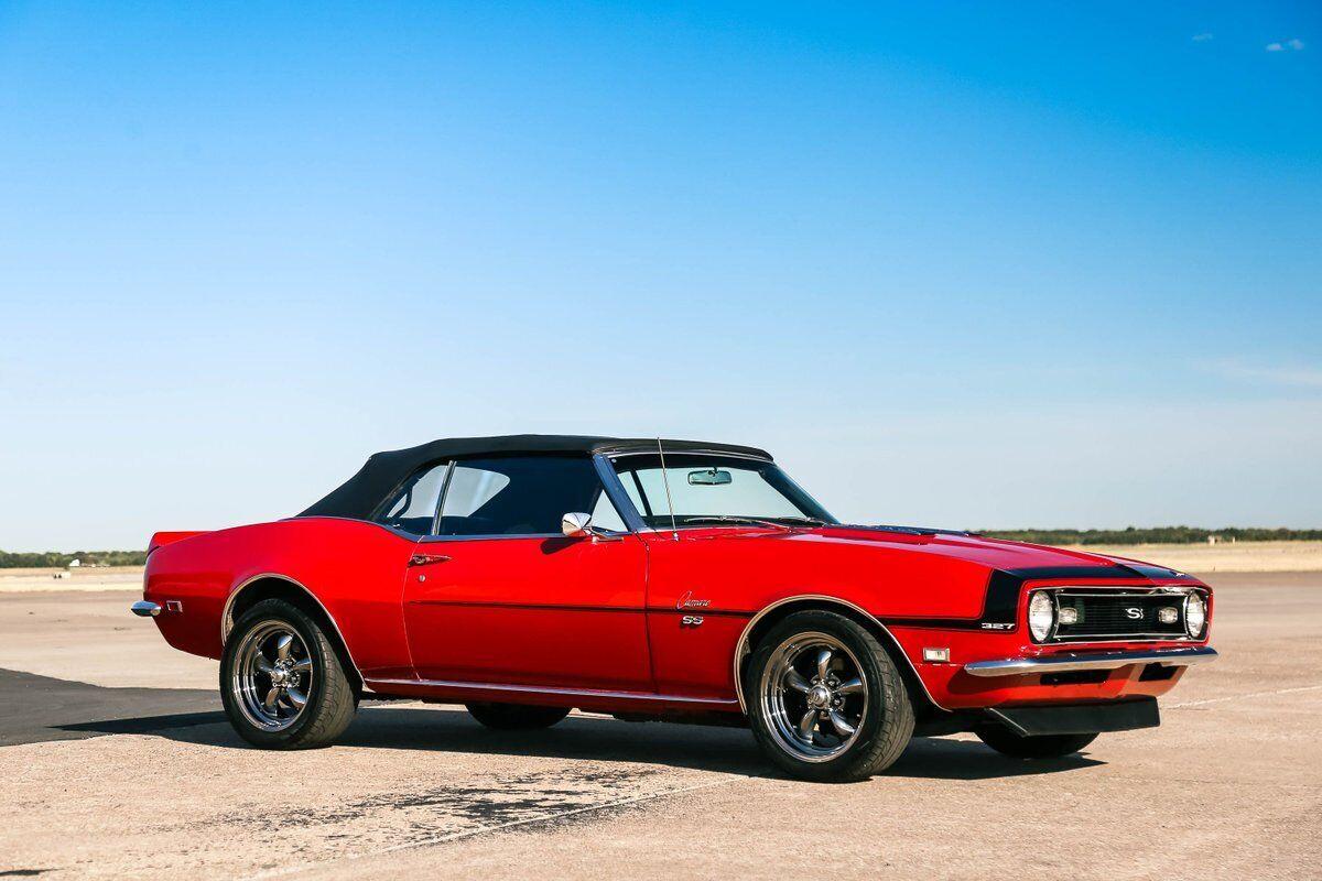 1968 chevrolet camaro convertible 327 v8