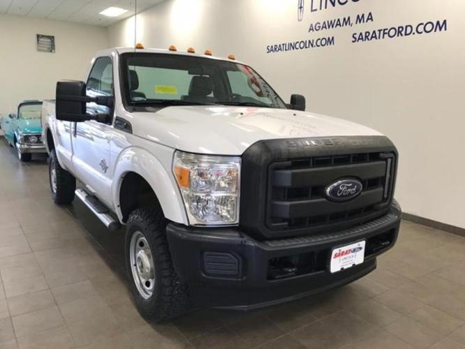 2015 ford f-350 super duty xl 4x4 xl 2dr regular cab 8 ft. lb srw pickup for sale in agawam, massachusetts