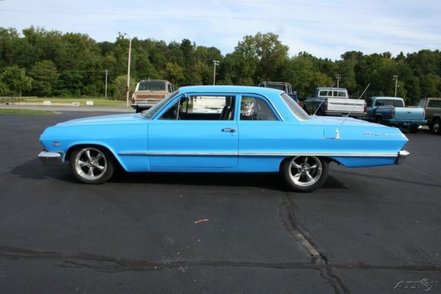 1963 chevrolet biscayne belair 2 door post