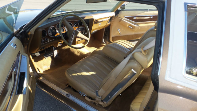 1976 pontiac grand prix sj 400 v8 mint concourse condition #'s matching original