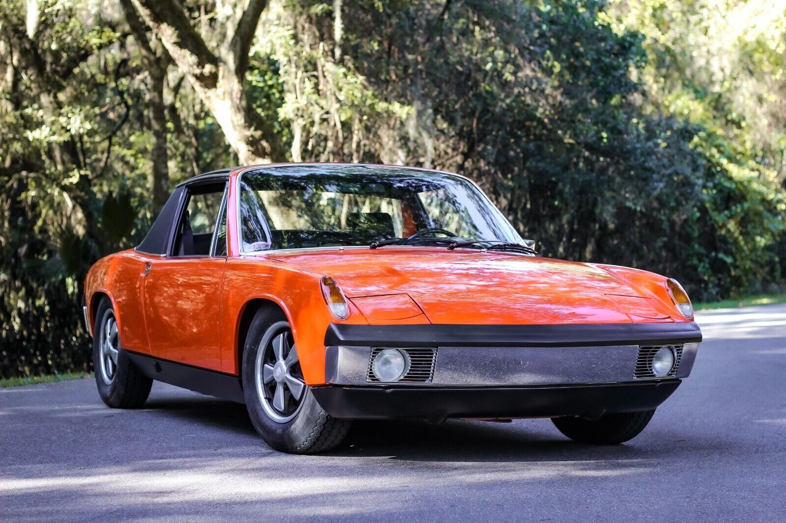 1970 porsche 914 finished in tangerine 40770 miles