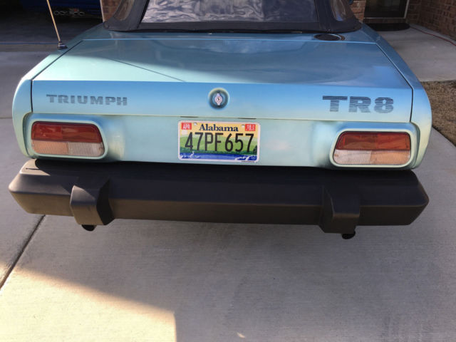 1980 triumph tr8 convertible automatic