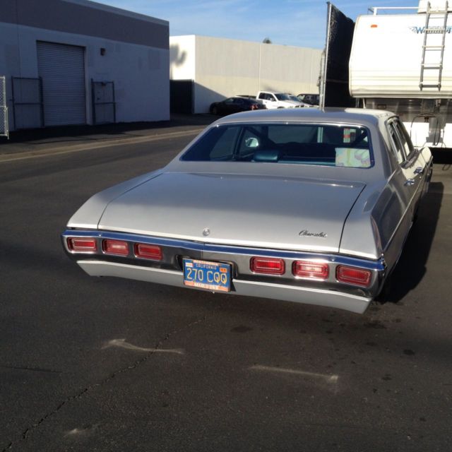 1969 chev impala 4 door